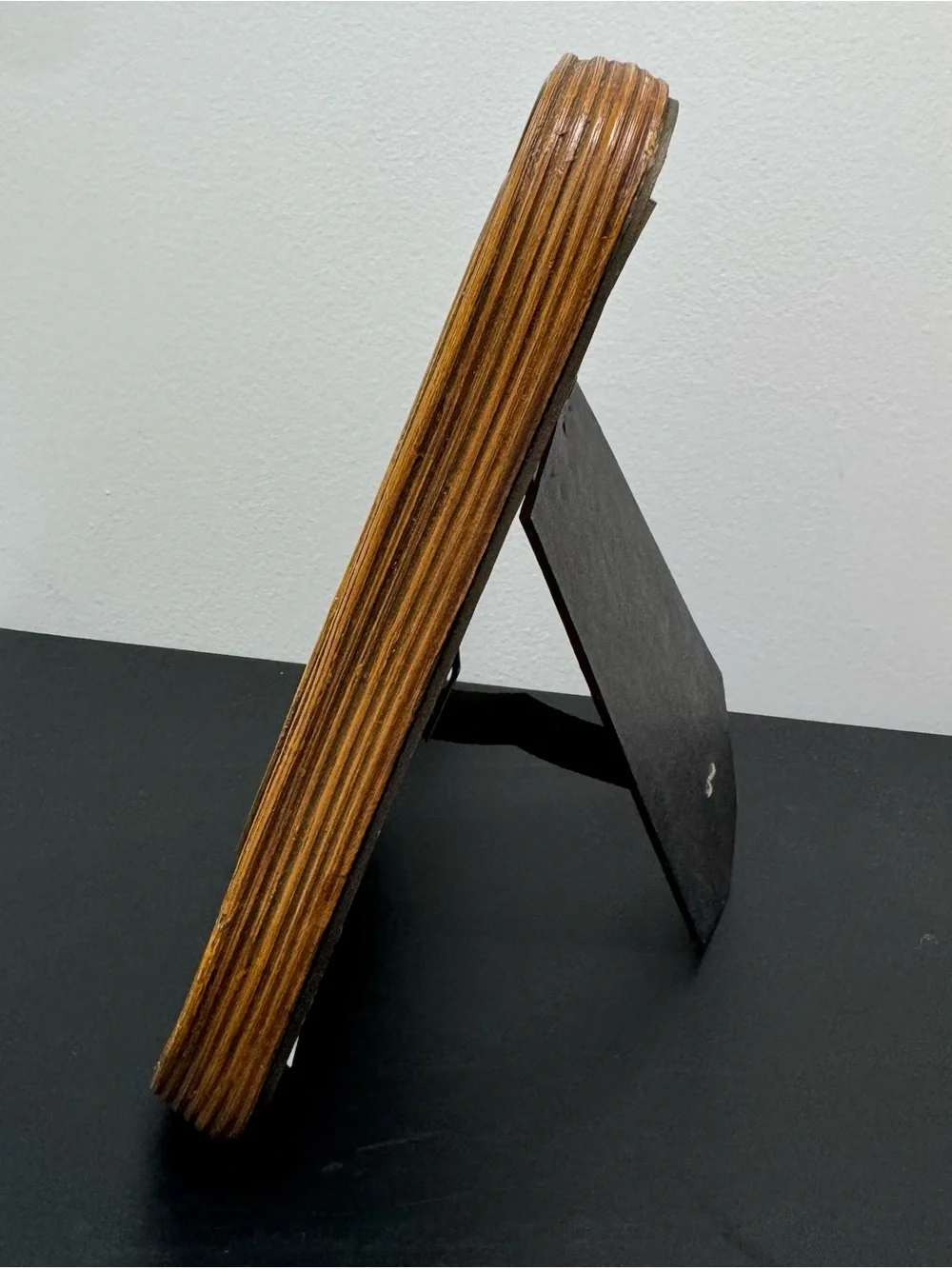 Vintage Woven Wicker and Rattan Picture Frame